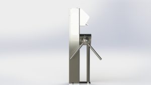 Dispensadora de Comanda – Aço Inox Lateral